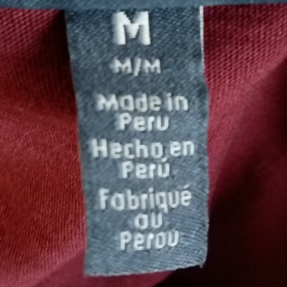 Modcloth Witches on Brooms T-Shirt Burgundy Graphic Print Cotton Halloween Sz M - Picture 5 of 7